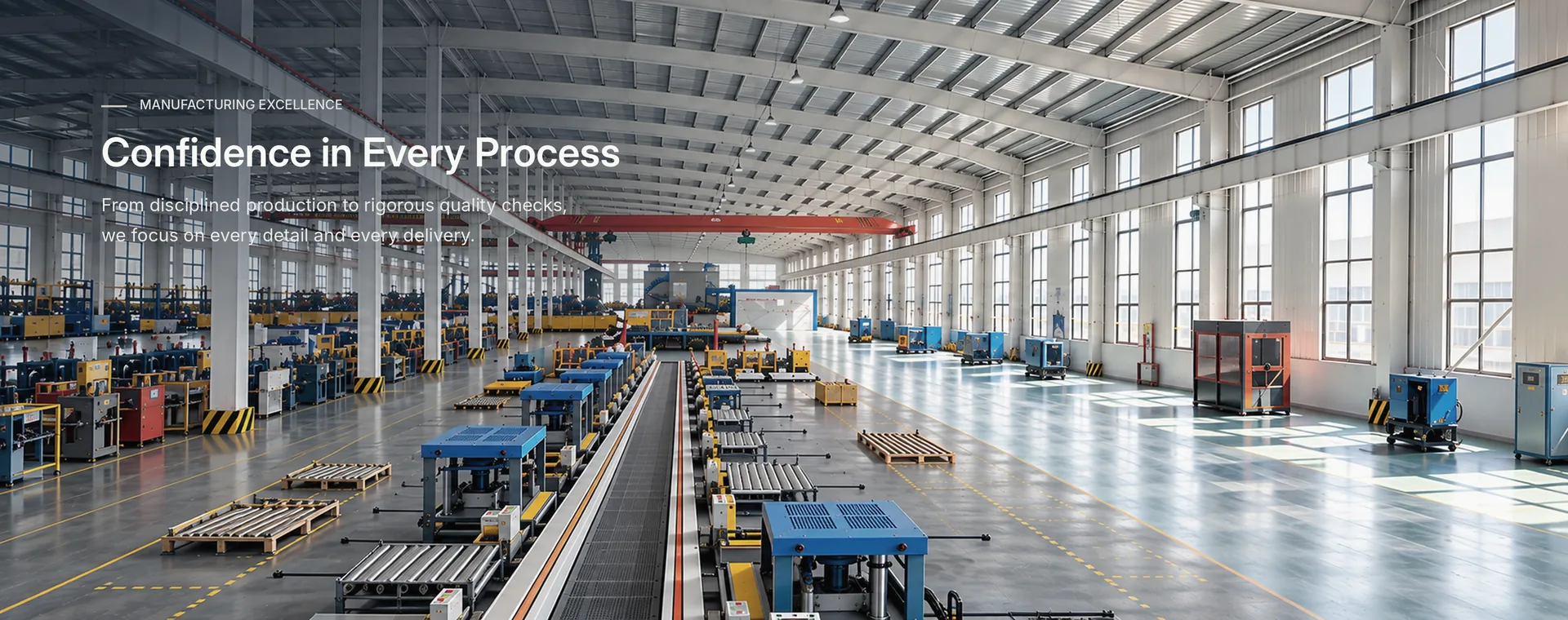 RuiWo air compressor workshop